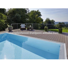 Perfeito para o seu jardim, deck de piscina com deck WPC ao ar livre